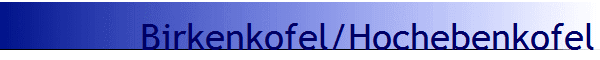 Birkenkofel/Hochebenkofel