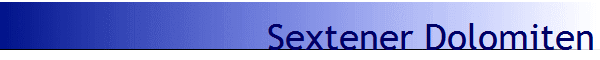 Sextener Dolomiten